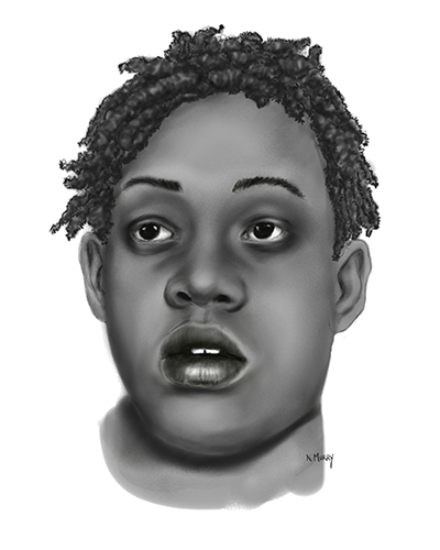 Forensic sketch of suspect